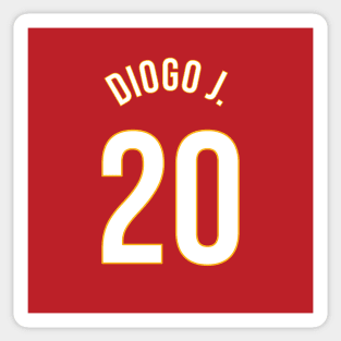 Diogo J 20 Home Kit - 22/23 Season Sticker